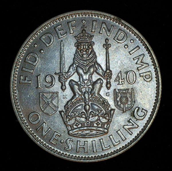 George VI. Shilling. 1940