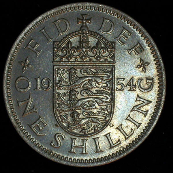 Elizabeth II. Shilling. 1954