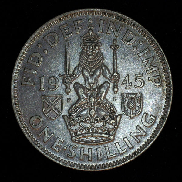 George VI. Shilling. 1945