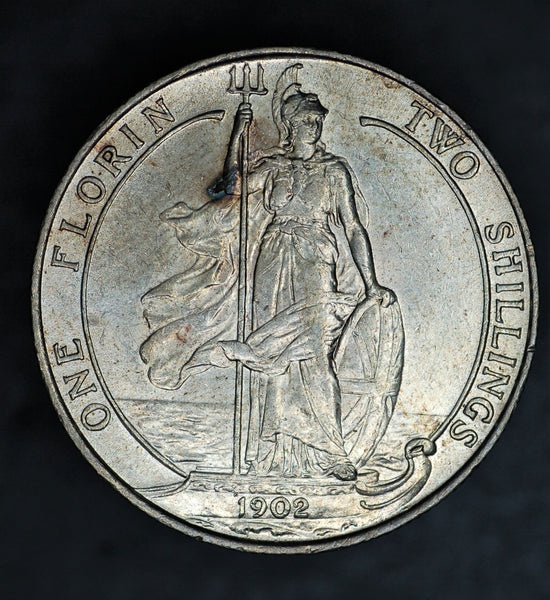 Edward VII. Florin. 1902.