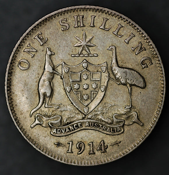 Australia. Shilling. 1914