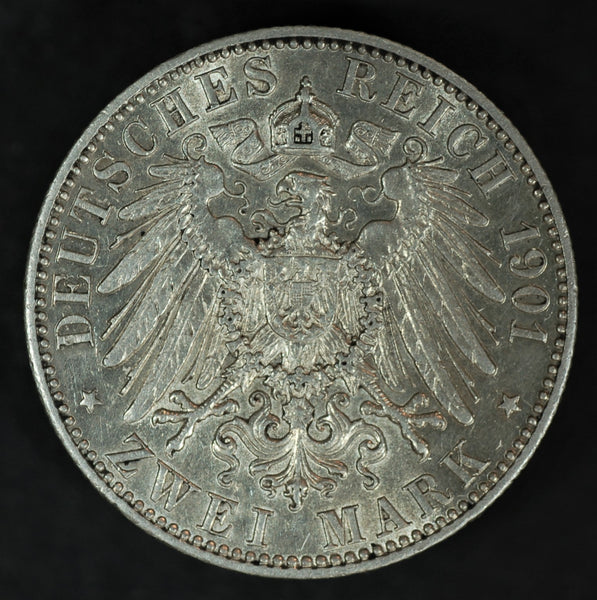 Germany. Prussia. 2 Marks. 1901