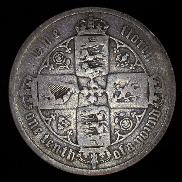 Victoria. Florin. 1856