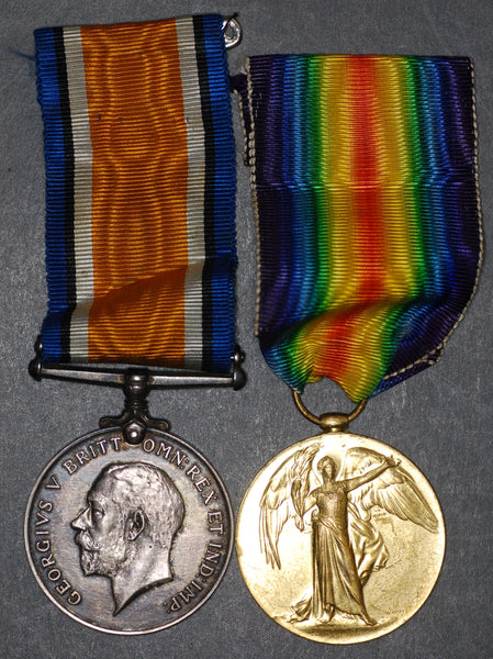 WW1. Pair. Edwards. R.F.A