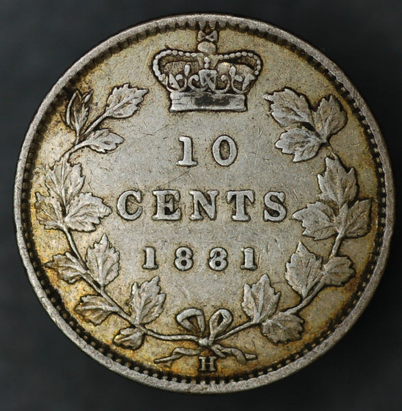 Canada. 10 cents. 1881H