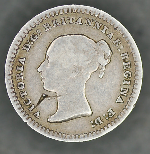 Victoria. Threehalfpence. 1839