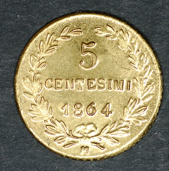 San Marino. Miniature gold coin