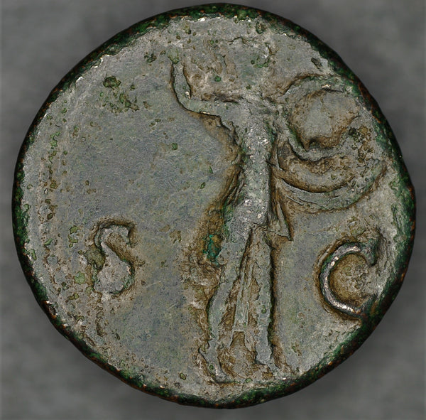 Claudius. AE AS. AD41-54