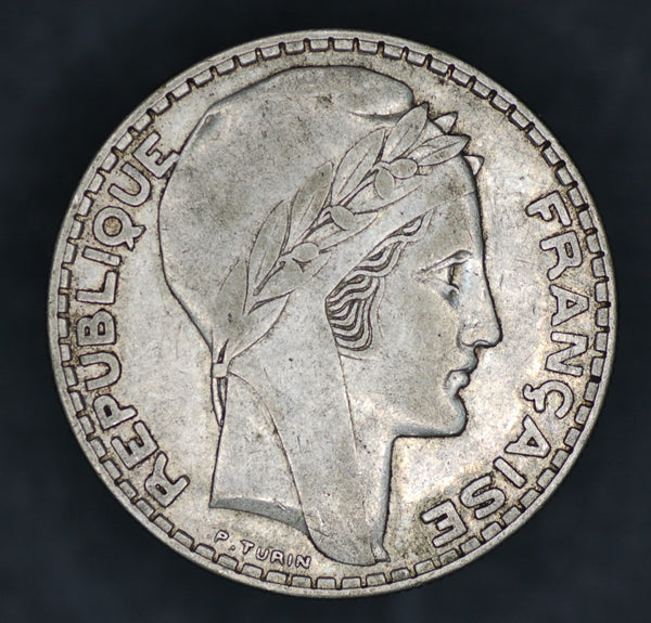 France. 20 Francs. 1933