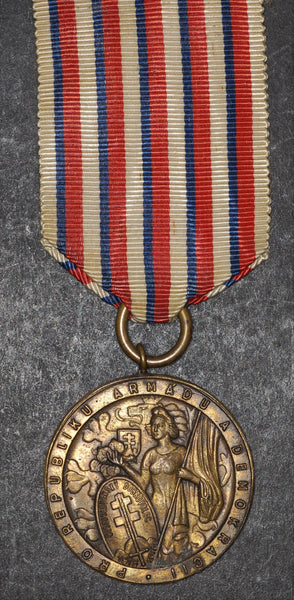 Czechoslovakia. Commemorative Medal. 1918-38. Third Freedom Regiment.