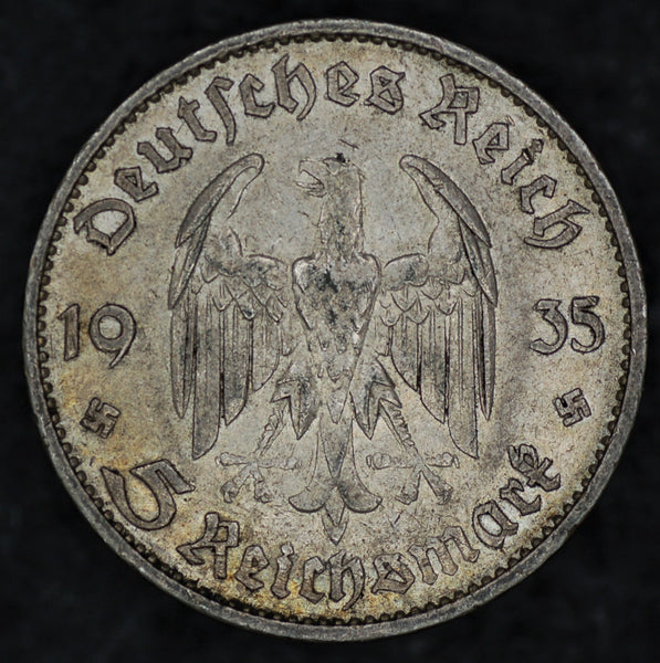 Germany. 5 Reichsmark. 1935G