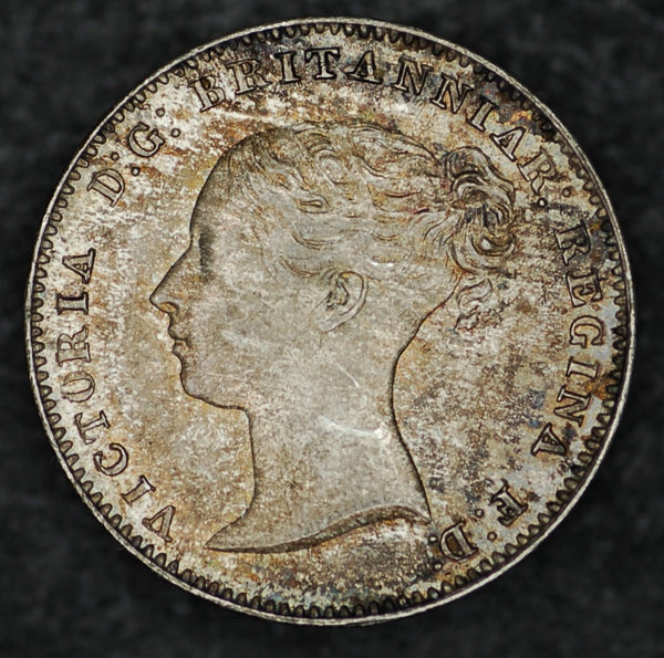 Victoria. Threepence. 1850