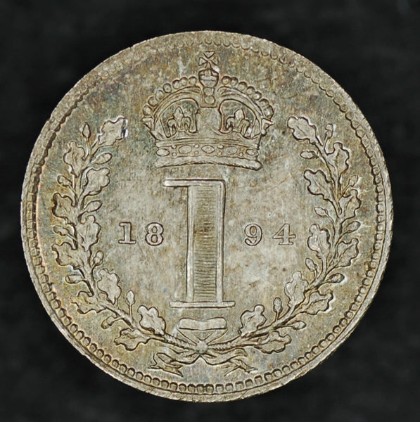Victoria. Maundy penny. 1894