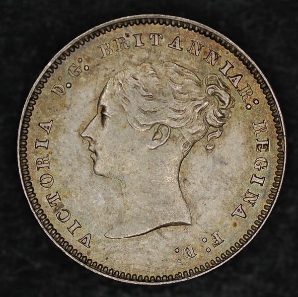 Victoria. Maundy fourpence. 1883