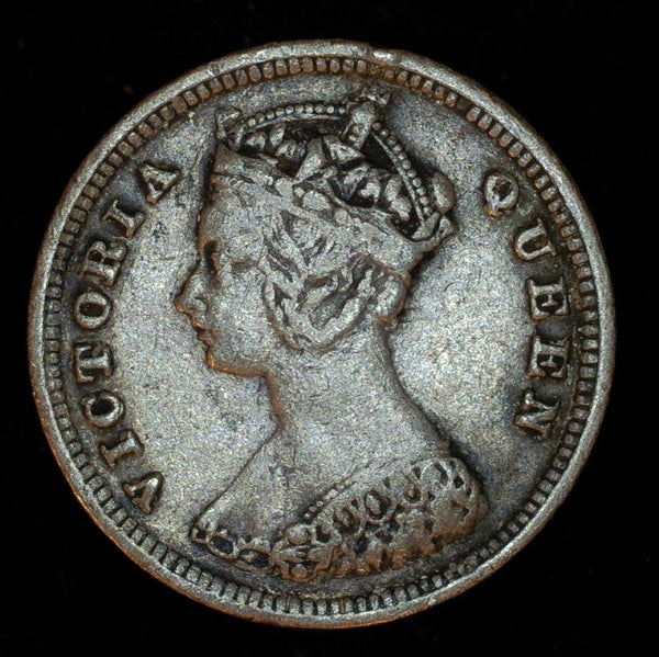Hong Kong. 10 cents. 1893