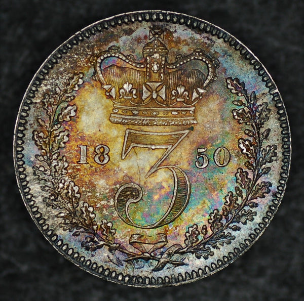 Victoria. Threepence. 1850