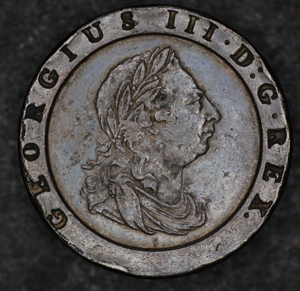 George III. Twopence. 1797. A selection