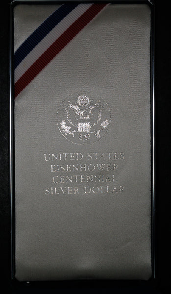 USA. Eisenhower. Proof Centennial Silver Dollar. 1990P