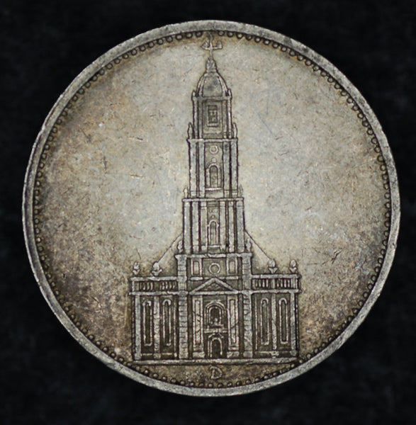 Germany. 5 Reichsmark. 1934D