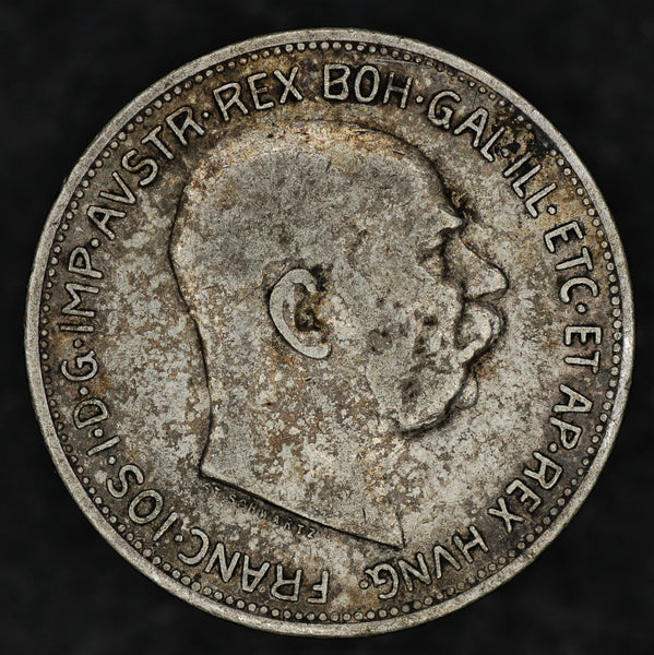 Austria. 2 Corona. 1912