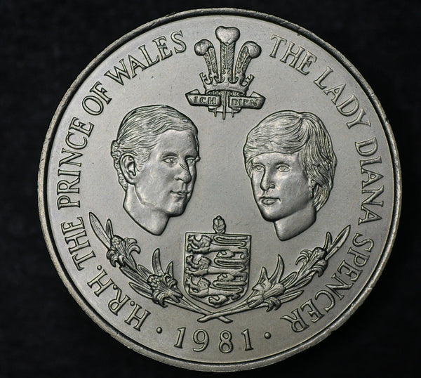 Guernsey. 25 pence. 1981