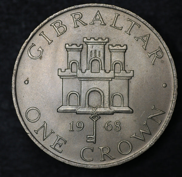 Gibraltar. Crown. 1968