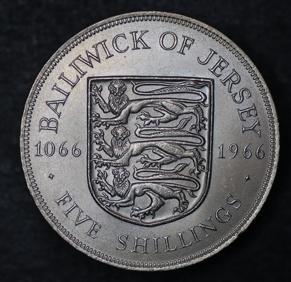 Jersey. 5 shillings. 1966