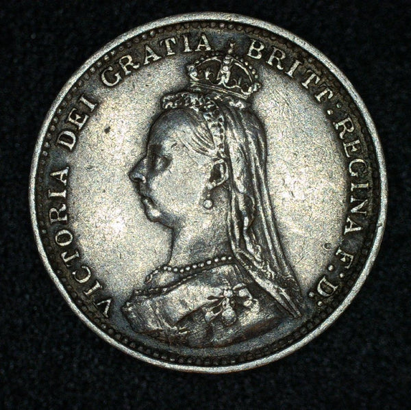 Victoria. Threepence. 1889. A selection