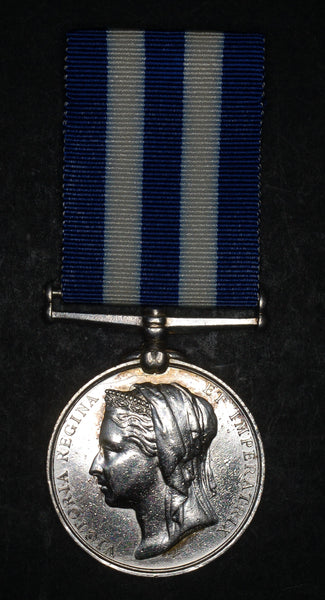 Egypt medal. Williams. HMS Tyne. 1882-89