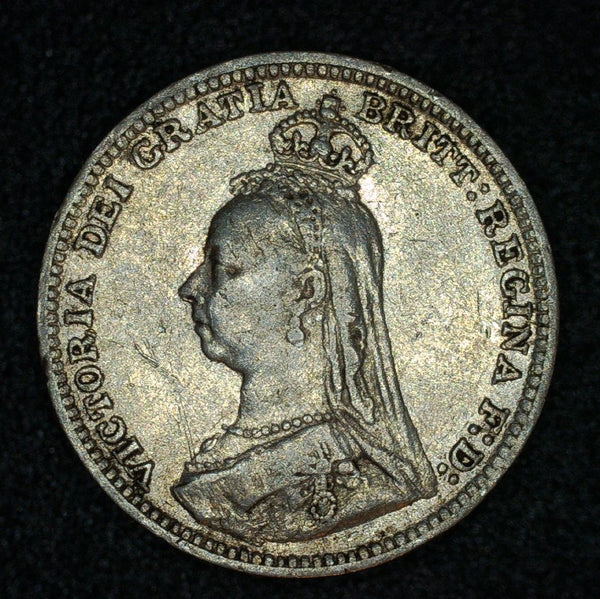 Victoria. Threepence. 1892