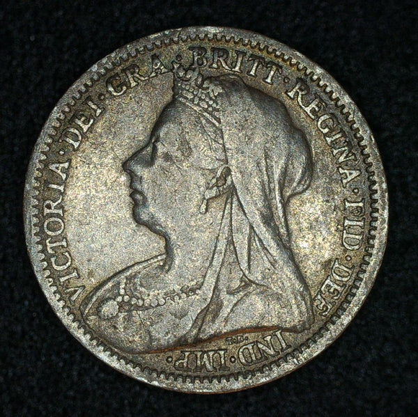 Victoria. Threepence. 1899. A selection