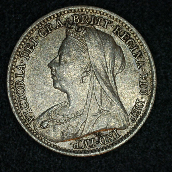 Victoria. Threepence. 1899. A selection