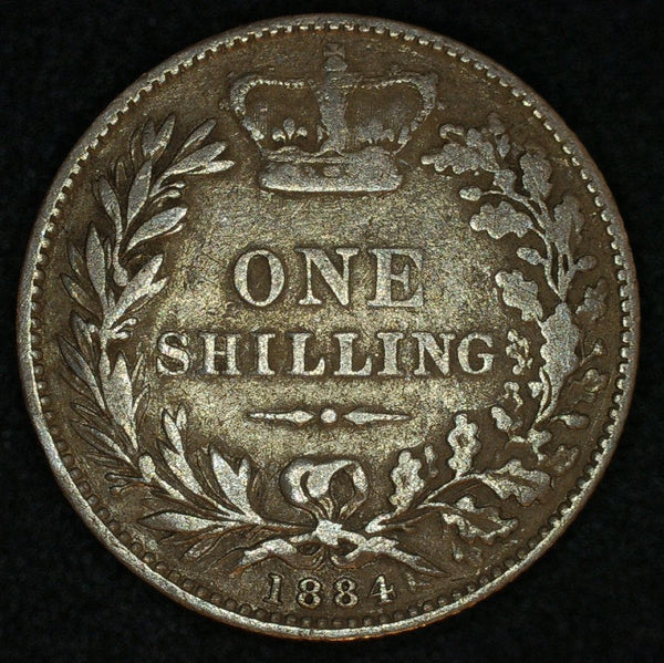 Victoria. Shilling. 1884