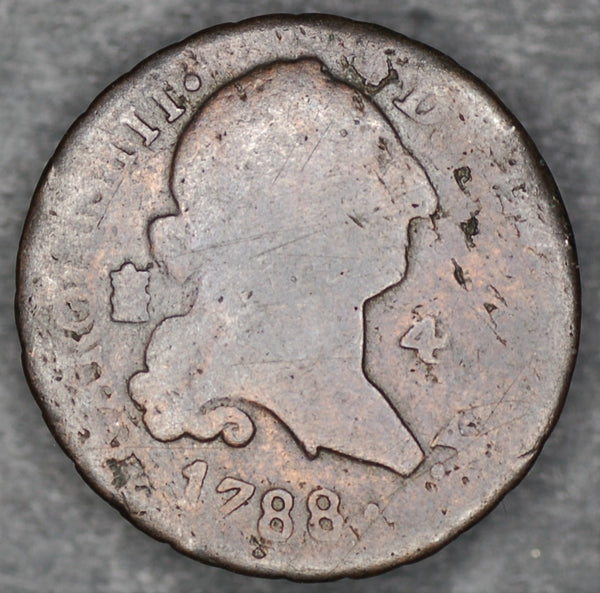 Spain. Charles III. 4 Maravedis. 1788