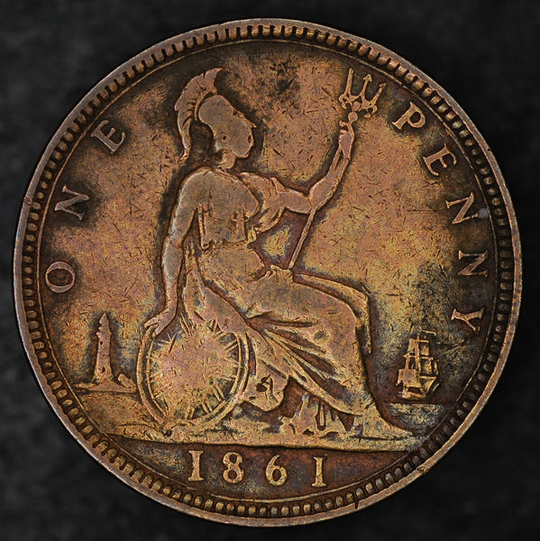 Victoria. Penny. 1861