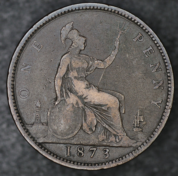 Victoria. Penny. 1873