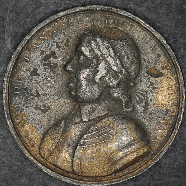 Oliver Cromwell. Memorial Medallion. 1658