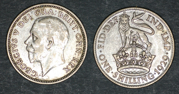 George V. Shilling. 1929