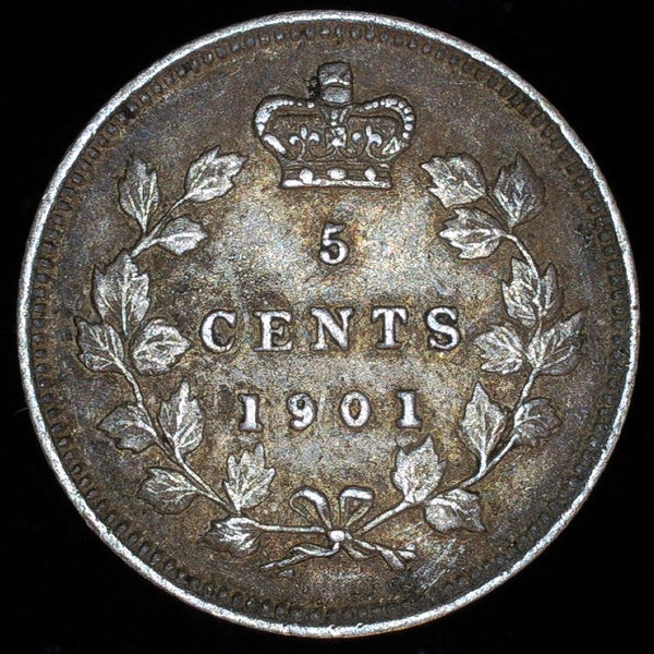 Canada. 5 Cents. 1901
