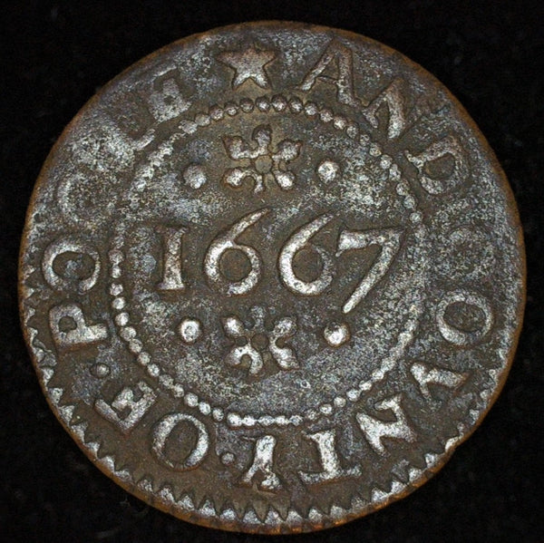 Dorset. Poole farthing. Town issue. 1667