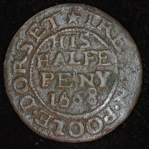 Dorset. Poole. Halfpenny. 1668