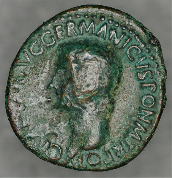 Caligula, AD 37 to 41. Copper As, S-1803