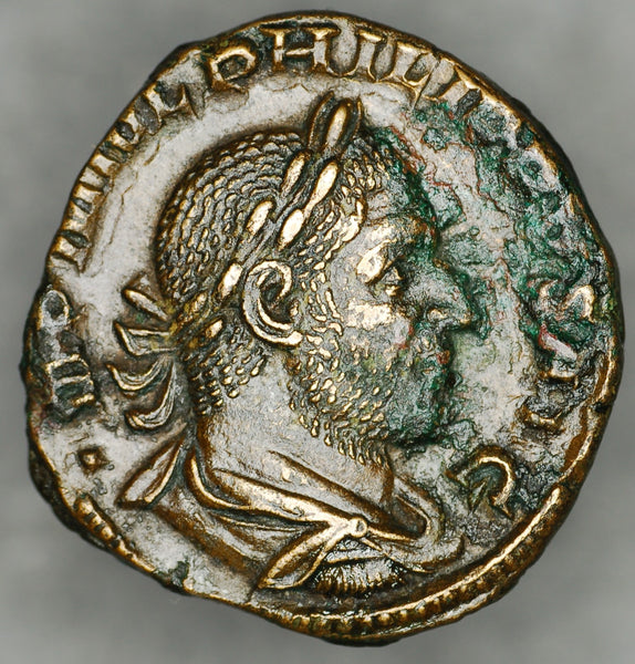 Philip I. Sestertius. AD 244-249
