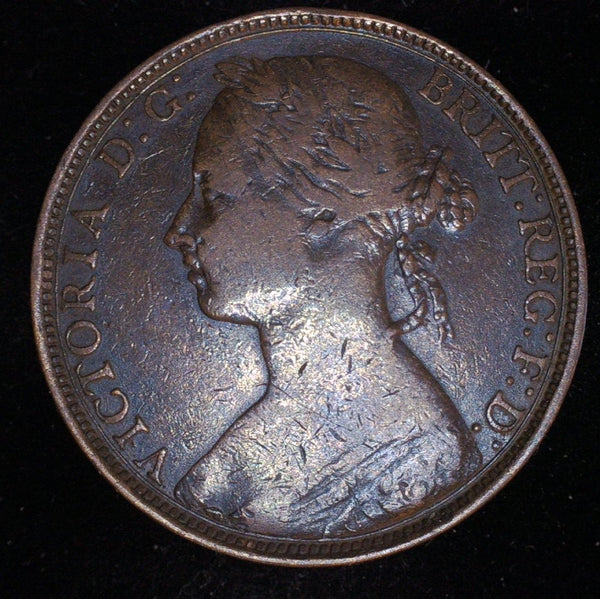 Victoria. Penny. 1893
