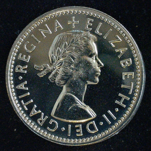 Elizabeth II. Proof shilling (English). 1970