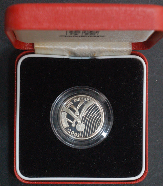 Cook Islands. One Dollar silver proof. 2002