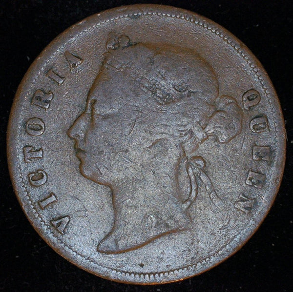 Straits settlements. One Cent. 1874