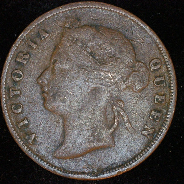 Straits settlements. One Cent. 1895
