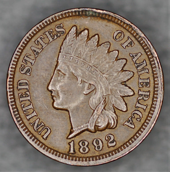 USA. One cent. 1892
