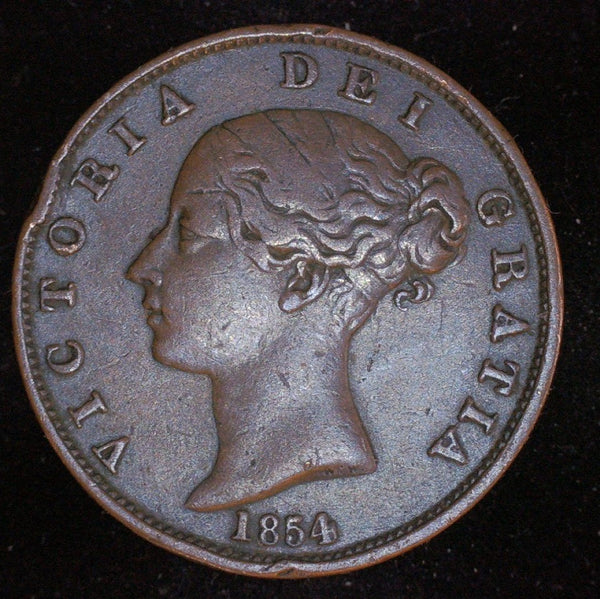Victoria. Halfpenny. 1854